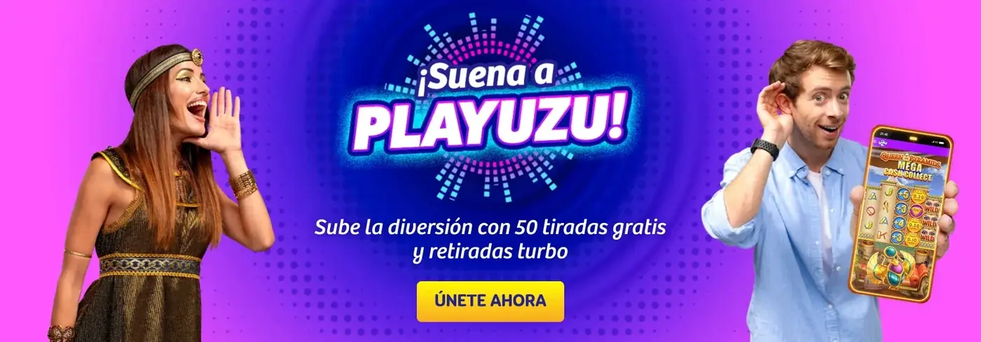 PlayUZU: 50 tiradas gratis y retiradas turbo